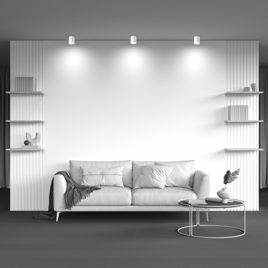 Maytoni C086CM-GX53-MRD-W - Spotlight HOOP 1xGX53/15W/230V white