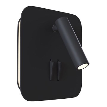 Maytoni C175-WL-01-6W-B - LED Wall spotlight IOS LED/9W/230V black