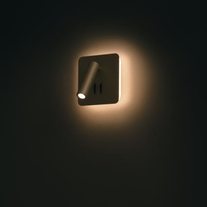 Maytoni C175-WL-01-6W-B - LED Wall spotlight IOS LED/9W/230V black