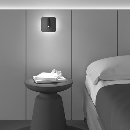 Maytoni C175-WL-01-6W-MG - LED Wall spotlight IOS LED/9W/230V gold