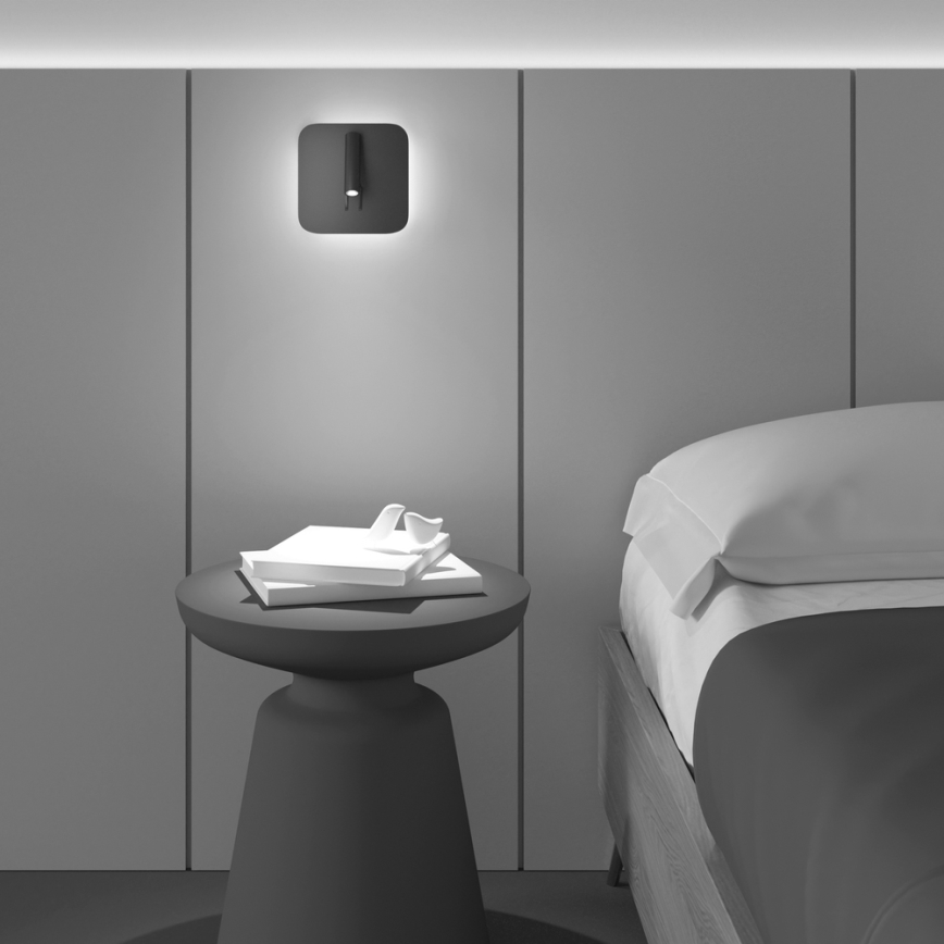 Maytoni C175-WL-01-6W-MG - LED Wall spotlight IOS LED/9W/230V gold