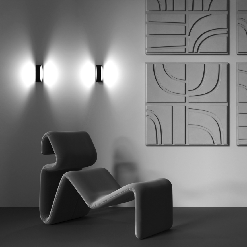 Maytoni C806WL-L5B - LED Wall light TRAME LED/6W/230V black
