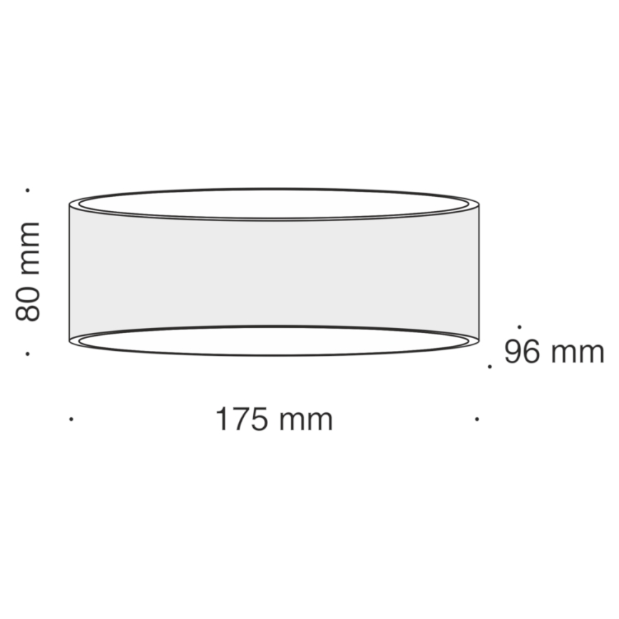 Maytoni C806WL-L5B - LED Wall light TRAME LED/6W/230V black