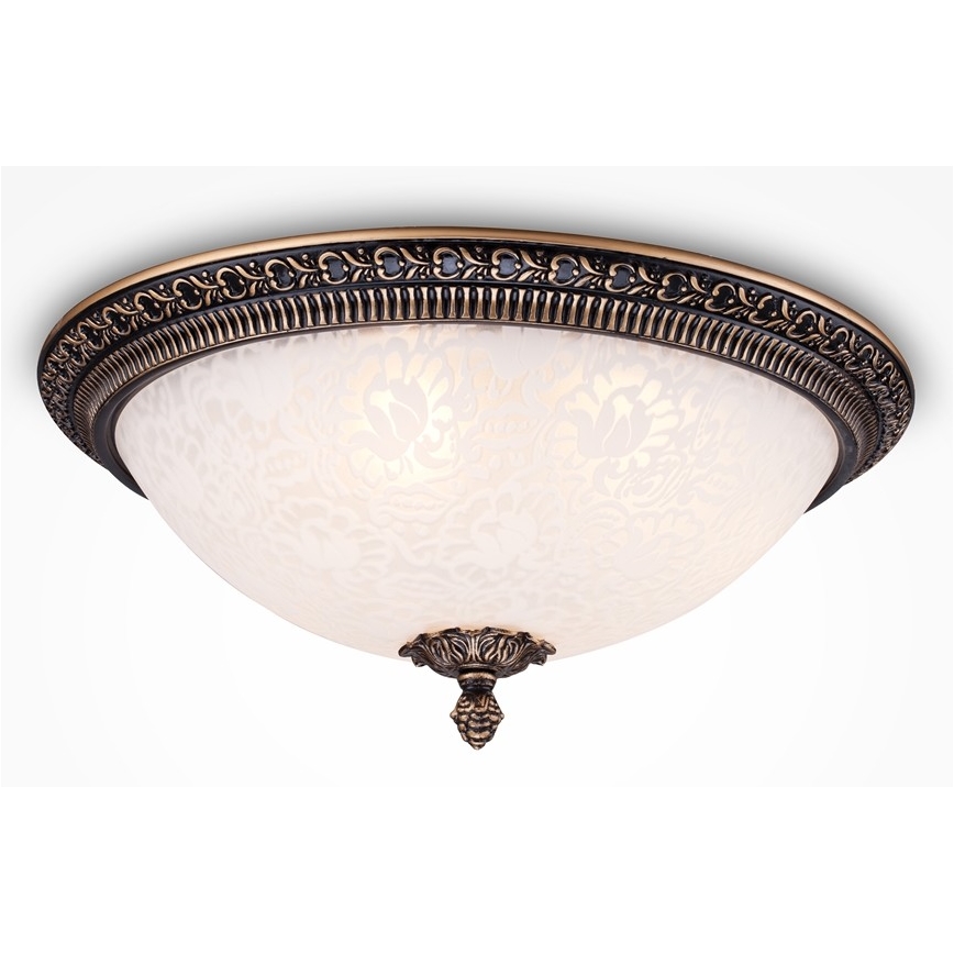 Maytoni C908-CL-03-R - Ceiling light PASCAL 3xE27/40W/230V bronze