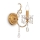 Maytoni DIA004-01-G - Wall light SEVILLA 1xE14/60W/230V