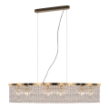 Maytoni DIA005PL-06G - Chandelier on a string DUNE 6xE14/60W/230V gold