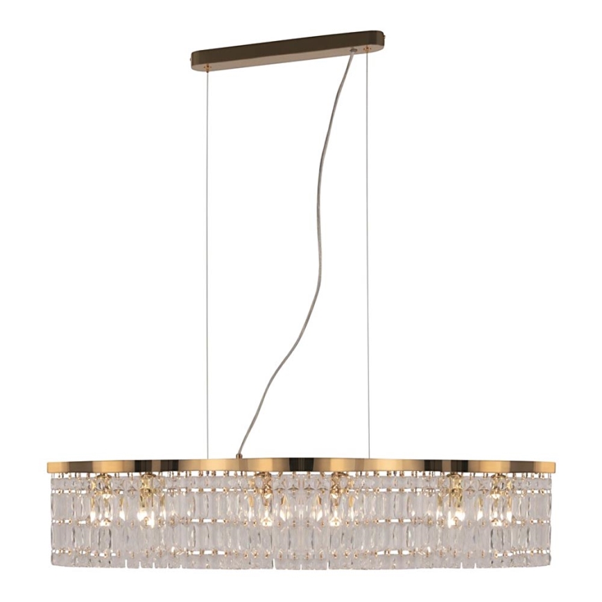 Maytoni DIA005PL-06G - Chandelier on a string DUNE 6xE14/60W/230V gold