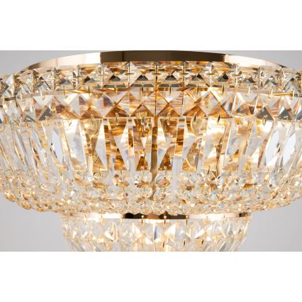 Maytoni DIA100-CL-12-G - Ceiling light BASFOR 12xE14/60W/230V gold