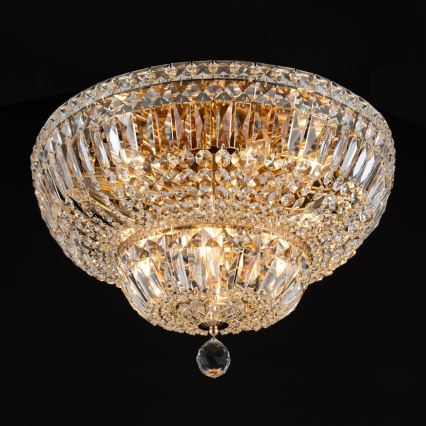 Maytoni DIA100-CL-12-G - Ceiling light BASFOR 12xE14/60W/230V gold