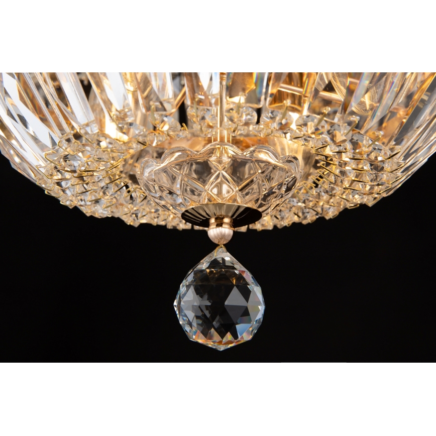 Maytoni DIA100-CL-12-G - Ceiling light BASFOR 12xE14/60W/230V gold
