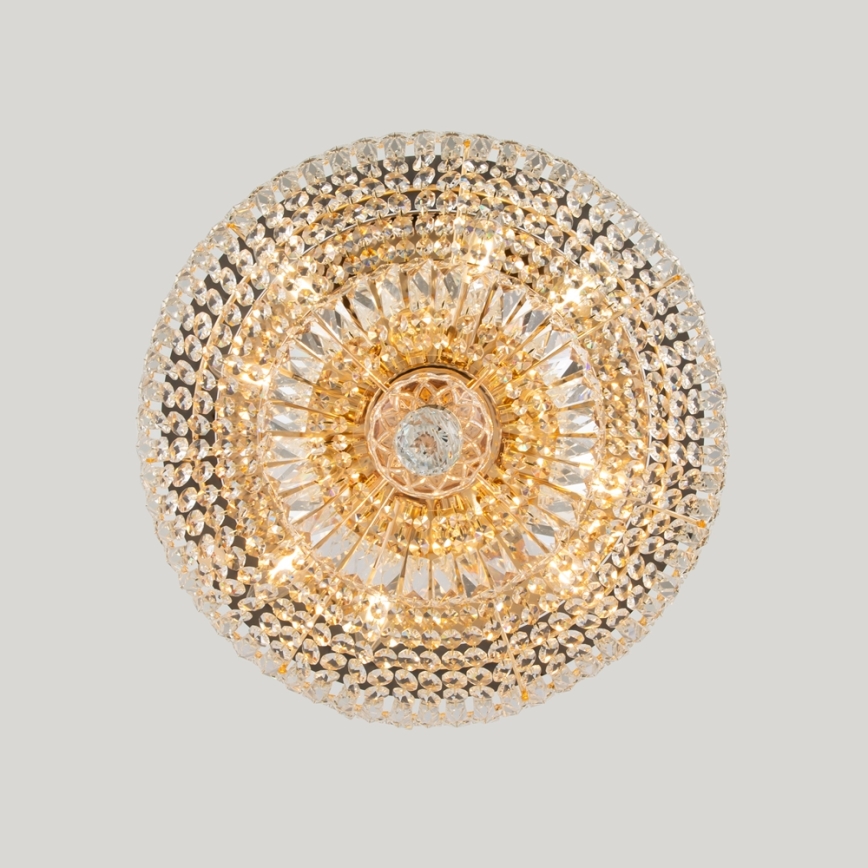 Maytoni DIA100-CL-12-G - Ceiling light BASFOR 12xE14/60W/230V gold