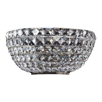 Maytoni DIA100-WL-02-N - Wall light BASFOR 2xE14/60W/230V matte chrome