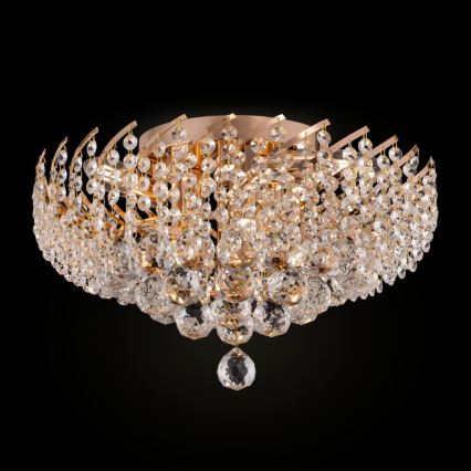Maytoni DIA120-06-G - Ceiling light KAROLINA 6xE14/40W/230V