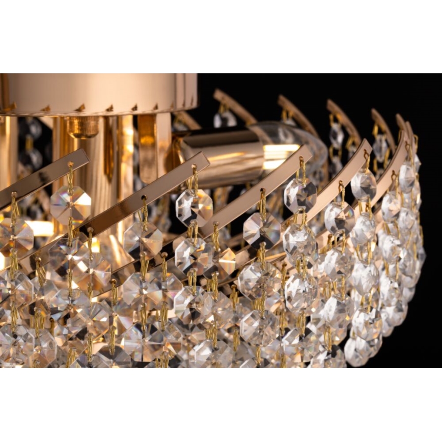 Maytoni DIA120-06-G - Ceiling light KAROLINA 6xE14/40W/230V