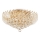 Maytoni DIA120-09-G - Ceiling light KAROLINA 9xE14/40W/230V