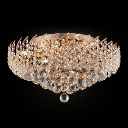 Maytoni DIA120-09-G - Ceiling light KAROLINA 9xE14/40W/230V