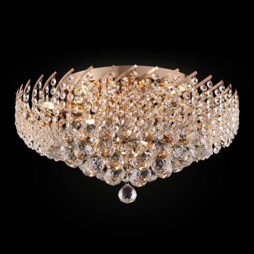 Maytoni DIA120-09-G - Ceiling light KAROLINA 9xE14/40W/230V