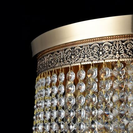 Maytoni DIA522-CL-07-G - Ceiling light CASCADE 7xE14/60W/230V