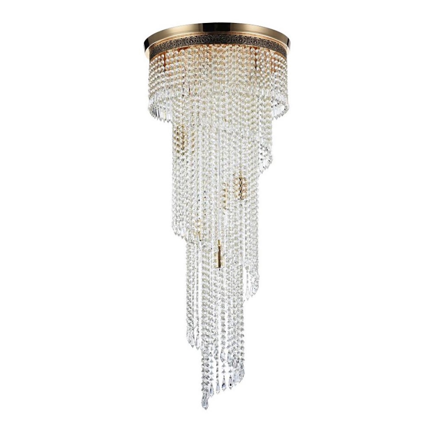 Maytoni DIA522-CL-12-G - Ceiling light CASCADE 12xE14/60W/230V