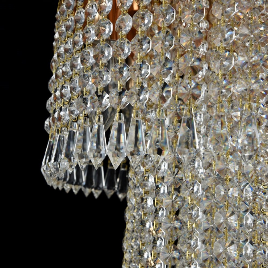 Maytoni DIA522-CL-12-G - Ceiling light CASCADE 12xE14/60W/230V