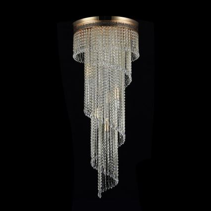Maytoni DIA522-CL-12-G - Ceiling light CASCADE 12xE14/60W/230V