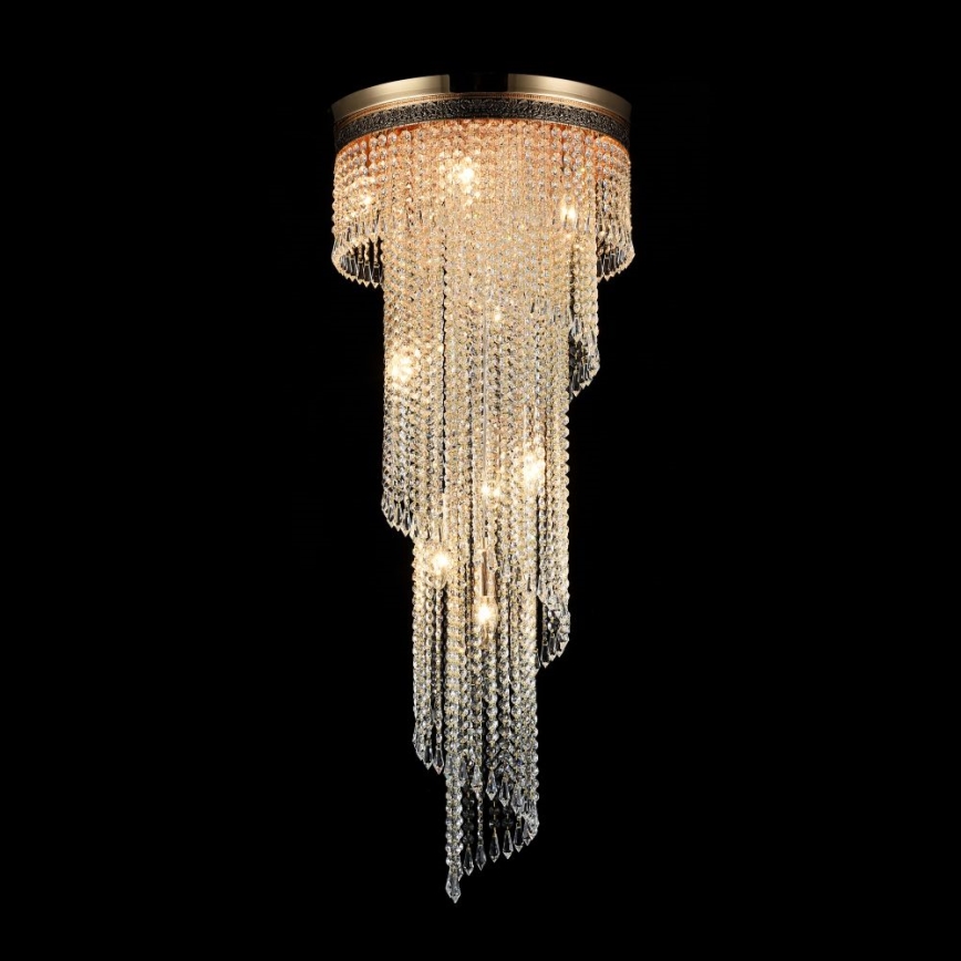 Maytoni DIA522-CL-12-G - Ceiling light CASCADE 12xE14/60W/230V