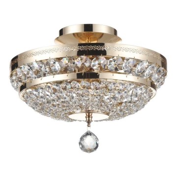 Maytoni DIA700-CL-03-G - Ceiling light OTTILIA 3xE14/60W/230V