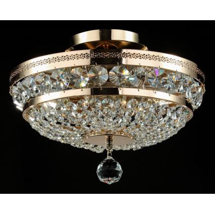 Maytoni DIA700-CL-03-G - Ceiling light OTTILIA 3xE14/60W/230V