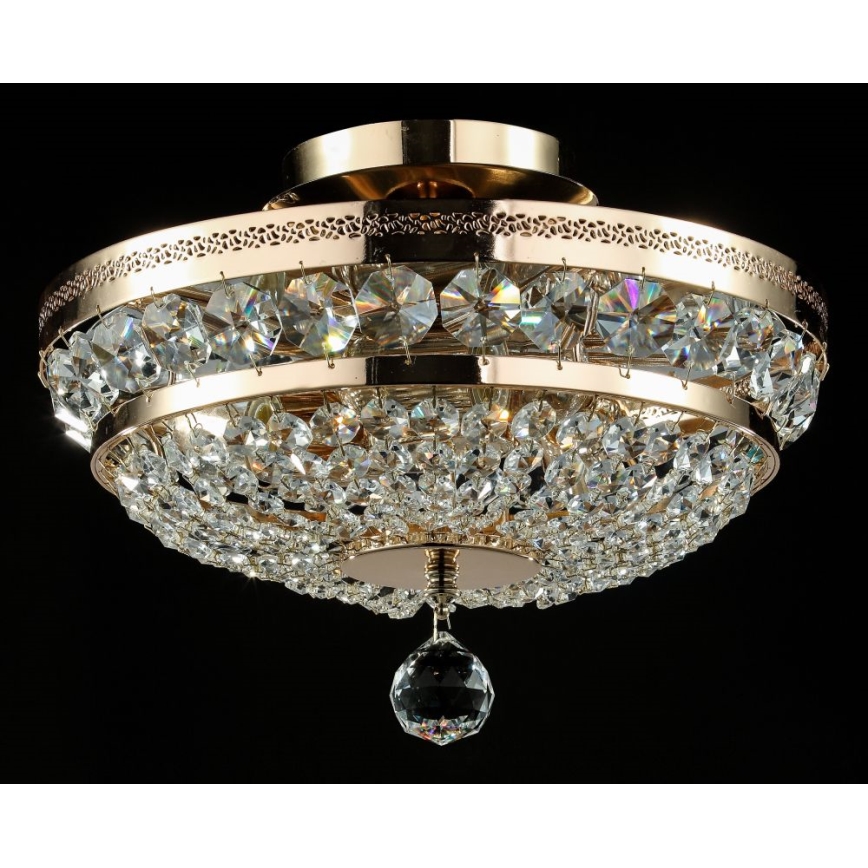 Maytoni DIA700-CL-03-G - Ceiling light OTTILIA 3xE14/60W/230V