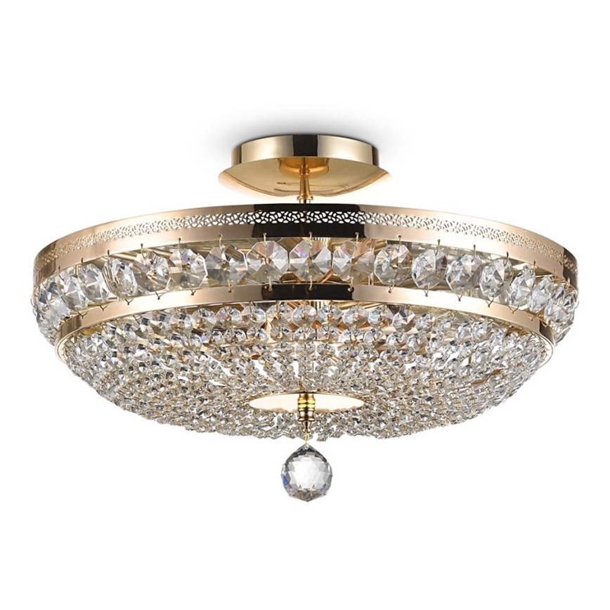 Maytoni DIA700-CL-06-G - Ceiling light OTTILIA 6xE14/60W/230V