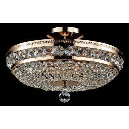 Maytoni DIA700-CL-06-G - Ceiling light OTTILIA 6xE14/60W/230V