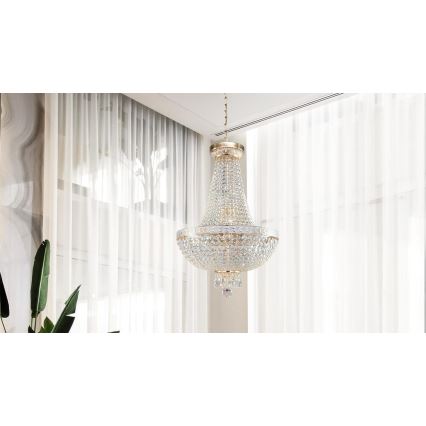 Maytoni DIA750-TT40-WG - Chandelier on a chain BELLA 7xE14/60W/230V