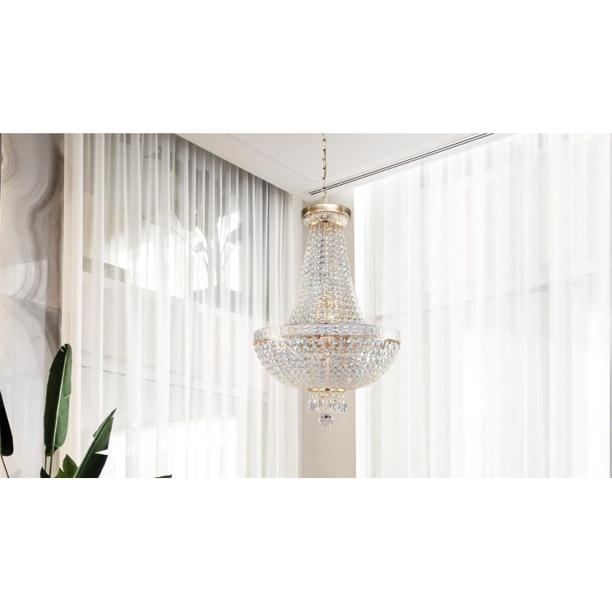 Maytoni DIA750-TT40-WG - Chandelier on a chain BELLA 7xE14/60W/230V