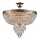Maytoni DIA890-CL-05-G - Surface-mounted chandelier PALACE 5xE27/60W/230V