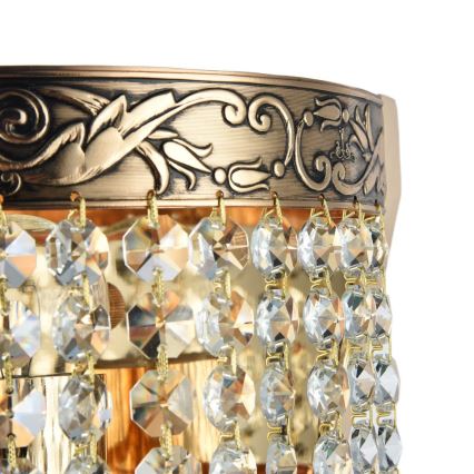 Maytoni DIA890-WL-01-G - Wall light PALACE 1xE27/60W/230V