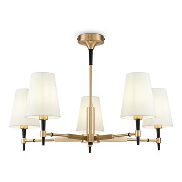 Maytoni H001CL-05BS - Chandelier on a pole ZARAGOZA 5xE14/40W/230V