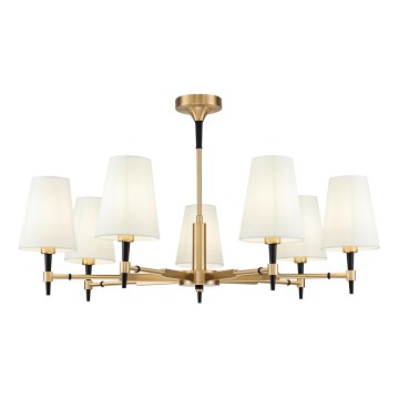 Maytoni H001CL-07BS - Chandelier on a pole ZARAGOZA 7xE14/40W/230V
