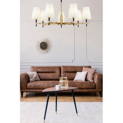 Maytoni H001CL-07BS - Chandelier on a pole ZARAGOZA 7xE14/40W/230V