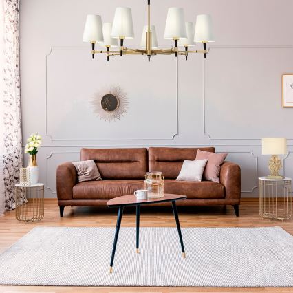 Maytoni H001CL-07BS - Chandelier on a pole ZARAGOZA 7xE14/40W/230V