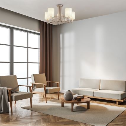 Maytoni H004CL-05BG - Surface-mounted chandelier VITTORIA 5xE14/40W/230V