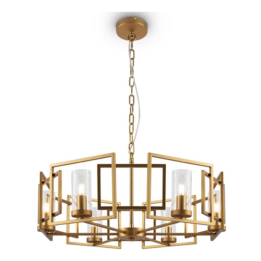Maytoni H009PL-06G - Chandelier on a chain BOWI 6xE14/40W/230V