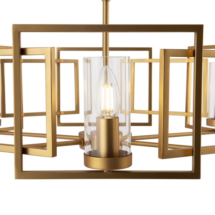 Maytoni H009PL-06G - Chandelier on a chain BOWI 6xE14/40W/230V