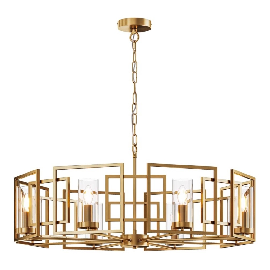 Maytoni H009PL-08G - Chandelier on a chain BOWI 8xE14/40W/230V