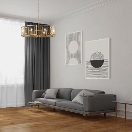 Maytoni H009PL-08G - Chandelier on a chain BOWI 8xE14/40W/230V