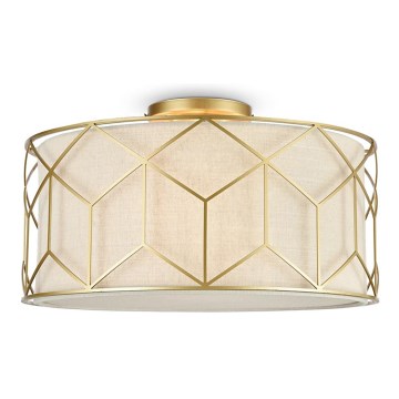Maytoni H223-PL-03-G - Ceiling light MESSINA 3xE27/60W/230V