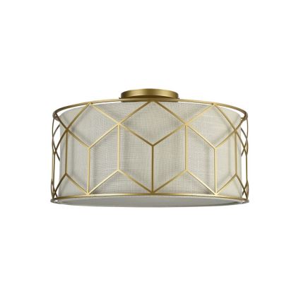 Maytoni H223-PL-03-G - Ceiling light MESSINA 3xE27/60W/230V