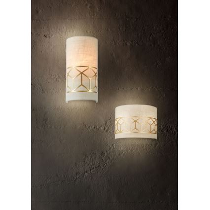 Maytoni H223-WL-01-G - Wall light MESSINA 1xE14/40W/230V
