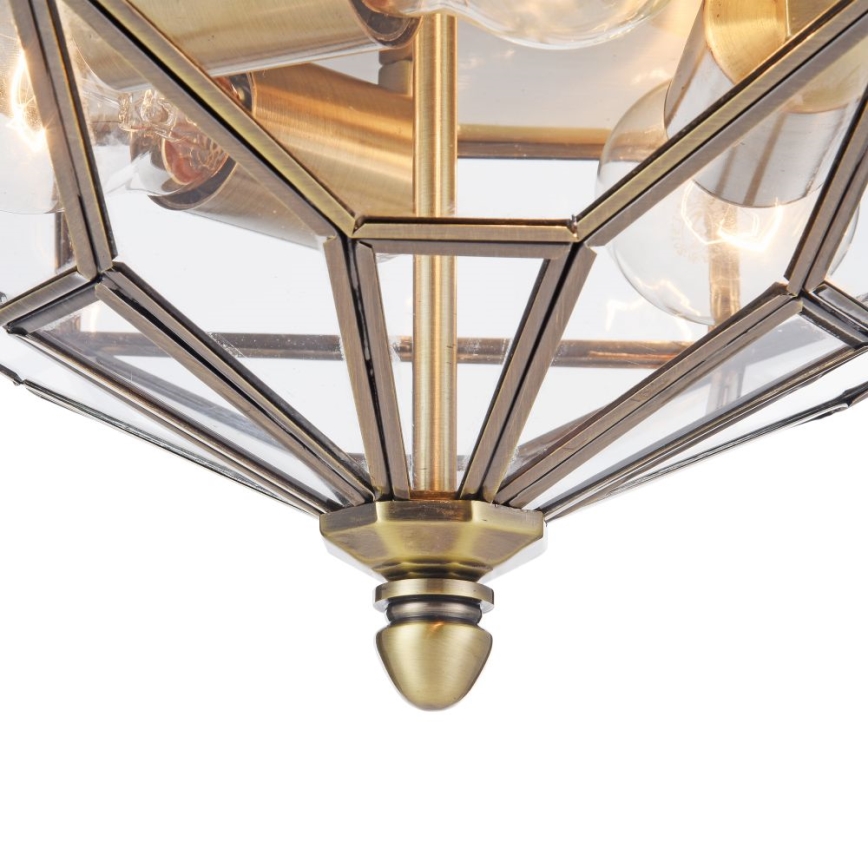 Maytoni H356-CL-03-BZ - Ceiling light ZEIL 3xE27/60W/230V