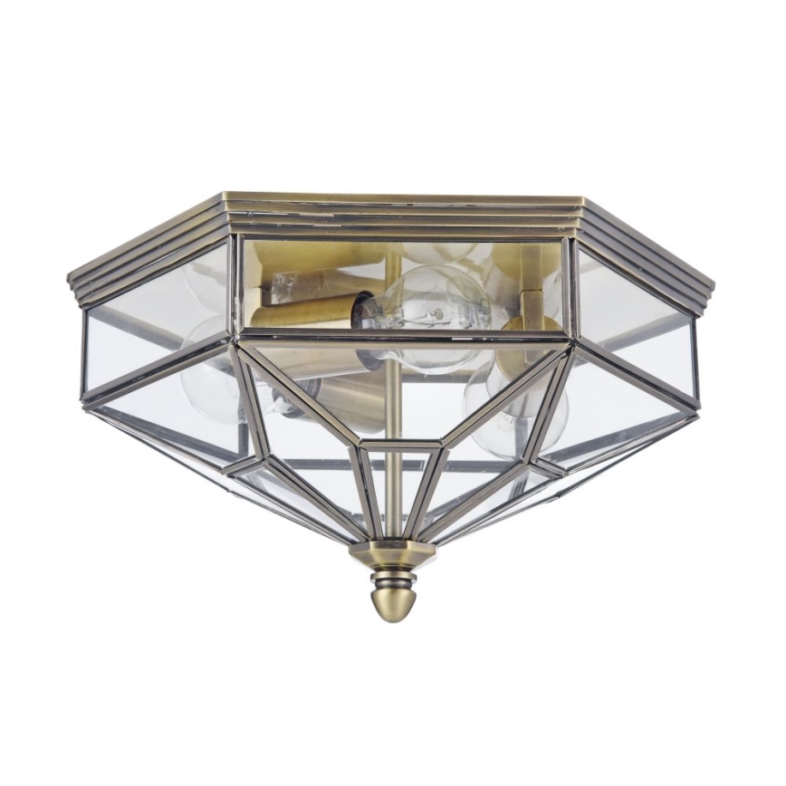 Maytoni H356-CL-03-BZ - Ceiling light ZEIL 3xE27/60W/230V