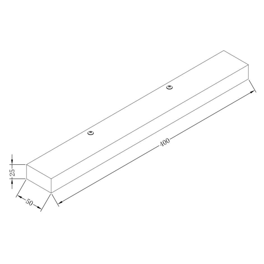 Maytoni MIR011WL-L9B4K - LED Wall light ORION LED/9W/230V black